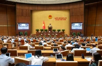 Hôm nay, thông qua nghị quyết sửa Hiến pháp năm 2013 để tinh gọn bộ máy