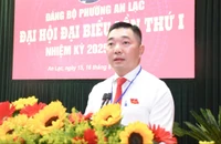 Ông Lê Trương Hải Hiếu làm Bí thư Đảng ủy phường An Lạc, TP.HCM