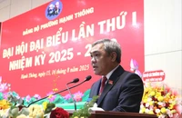 Ông Huỳnh Văn Hồng Ngọc giữ chức Bí thư Đảng ủy phường Hạnh Thông, TP.HCM