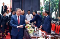Tổng Bí thư Tô Lâm gặp mặt nguyên lãnh đạo Đảng, Nhà nước