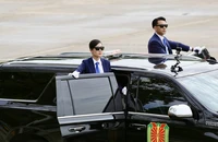 Cận cảnh dàn xe hộ tống, bảo vệ nguyên thủ ở lễ diễu binh A80