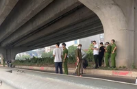 Phát hiện một thi thể đang phân hủy ở đường Vành Đai 3 Hà Nội