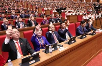 Bầu Đoàn Chủ tịch Đại hội XIV gồm 16 Ủy viên Bộ Chính trị