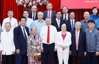 Tổng Bí thư Tô Lâm gặp mặt các nguyên Ủy viên Trung ương Đảng khu vực phía Nam