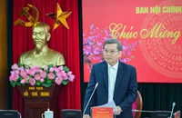 Ông Lê Minh Trí: Sẽ thông qua Nghị quyết phòng chống tham nhũng, lãng phí ngay ở Hội nghị Trung ương 2