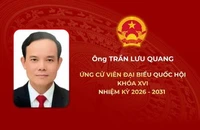 Tiểu sử và chương trình hành động của ông Trần Lưu Quang, ứng cử Đại biểu Quốc hội khóa XVI