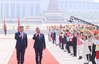 Trung Quốc bắn 21 loạt đại bác chào mừng Tổng Bí thư, Chủ tịch nước Tô Lâm