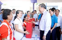 Tổng Bí thư, Chủ tịch nước Tô Lâm động viên công nhân, người lao động ở TP.HCM