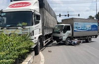 Video: Xe tải tông 4 xe khác, 1 phụ nữ mang thai tử vong tại chỗ