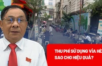 TP.HCM thu phí sử dụng lòng đường, hè phố sao cho hiệu quả?