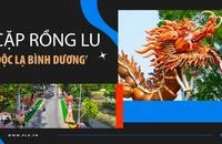 Cặp rồng lu ở Bình Dương nhận 'cơn mưa' lời khen, nhiều người kéo đến chụp ảnh
