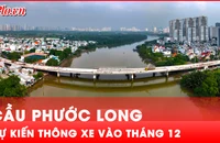 Rộn ràng chờ cầu Phước Long kết nối quận 7 với Nhà Bè về đích tháng 12
