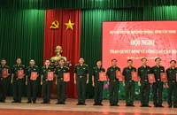 Điều động, bổ nhiệm 46 cán bộ Biên phòng Tây Ninh
