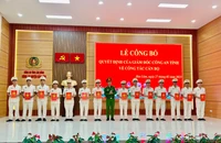 Công an Lâm Đồng công bố giải thể Công an cấp huyện