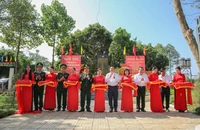 Trưởng Ban Tuyên giáo và Dân vận Trung ương đã dự lễ khánh thành Bia tưởng niệm Anh hùng liệt sỹ ở Tây Ninh