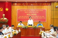 Đoàn kiểm tra của Bộ Chính trị, Ban Bí thư làm việc với Ban Thường vụ Tỉnh ủy Tây Ninh