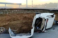 Nguyên nhân vụ sập đường dẫn lên cầu Hòa Bình vừa khánh thành ở Tây Ninh