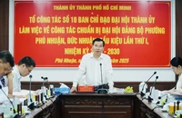 Các phường quận Phú Nhuận cũ sẵn sàng tổ chức Đại hội Đảng bộ đầu tiên