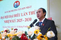 Ông Lê Hoàng Hà làm Bí thư Đảng ủy phường Tân Sơn Nhất - TP.HCM