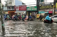 Nam bộ nhiều nơi có khả năng ngập do mưa kết hợp triều cường