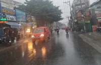 Nam bộ có đợt mưa kéo dài nhất từ đầu năm nay