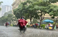 Mưa dông sẽ gia tăng ở các tỉnh Nam Bộ và TP.HCM do ảnh hưởng áp thấp nhiệt đới