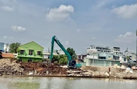Rạch Xuyên Tâm vướng mặt bằng trường Đại học Văn Lang, Sở NN&MT TP.HCM nói gì?
