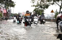 Triều cường ở mức cao, TP.HCM lên kế hoạch ứng phó
