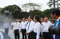 TP.HCM khánh thành công viên số 1 Lý Thái Tổ và không gian tưởng niệm nạn nhân COVID-19 