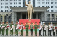 Cán bộ, chỉ huy Công an tỉnh Kon Tum đến nhận công tác tại Công an tỉnh Quảng Ngãi