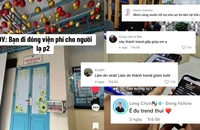 Rộ trend 'đóng viện phí cho người lạ'