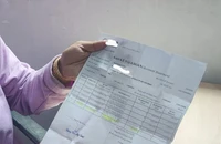 Bản sao kê chuyển mà một người đã chuyển tiền nhầm vào tài khoản người khác. Ảnh: NGUYỄN HIỀN