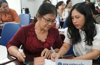 BHXH TP.HCM đề nghị người dân cảnh giác để tránh bị lừa đảo. Ảnh:TM