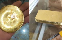 Công an làm việc với tiệm vàng liên quan vụ khai thác vàng trái phép