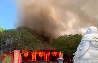 Thông tin ban đầu về thiệt hại trong đám cháy chùa Phổ Quang 800 tuổi