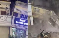Đào móng làm sập nhà hàng xóm