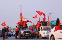 Chung kết AFF CUP 2024: Hàng ngàn cổ động viên đổ về Việt Trì
