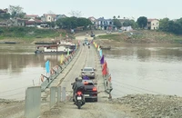 Kế hoạch tổ chức giao thông cầu phao Phong Châu đêm giao thừa Tết Ất Tỵ 2025 