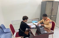 Phạt nữ tài xế đi ngược chiều trên cao tốc Hà Nội - Hải Phòng