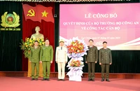 Bộ Công an bổ nhiệm Phó giám đốc công an Lai Châu, Phú Thọ