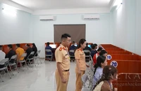 Công an tỉnh Bắc Kạn bắt đầu tổ chức thi sát hạch giấy phép lái xe