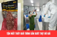 Cận cảnh quá trình sản xuất thịt bò giả tại Công ty thực phẩm Hida