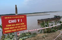 Phú Thọ công bố tình huống khẩn cấp sạt lở đê hữu sông Thao