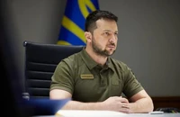 Tổng thống Ukraine Volodymyr Zelensky.