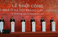 Chủ tịch Quốc hội dự lễ khởi công dự án 4.300 căn nhà ở xã hội tại Hải Phòng