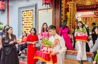 Hải Phòng khôi phục hội thi hoa thuỷ tiên dâng cúng Nữ tướng Lê Chân