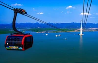Cáp treo vượt biển đi Cát Bà giảm giá vé 50% từ hôm nay