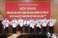 Thái Bình luân chuyển, điều động, bổ nhiệm nhiều cán bộ chủ chốt