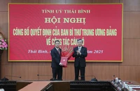 Thái Bình có tân Phó Bí thư Tỉnh ủy