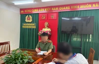 Nói công an bảo kê xe tải, một người đàn ông bị xử phạt